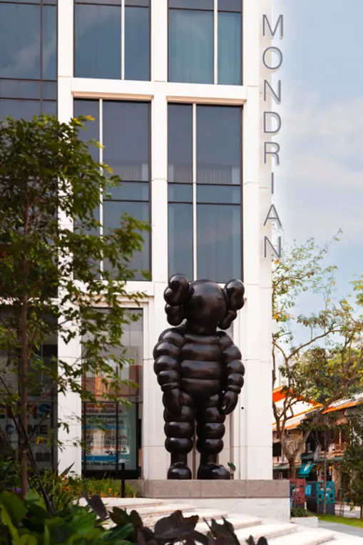 imresizer KAWS at Mondrian Singapore Duxton 2