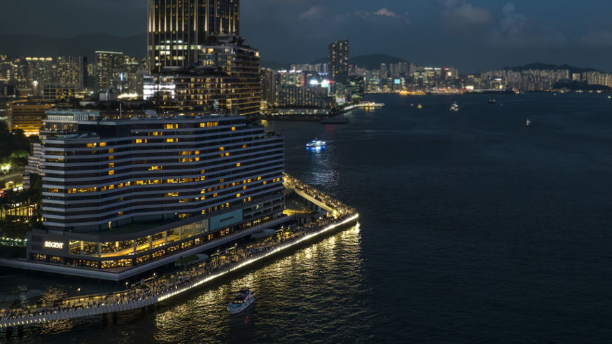 Regent Hong Kong Exterior Night