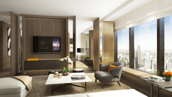 Rendering of Park Suite King