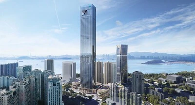 Rendering of Ritz Carlton Xiamen