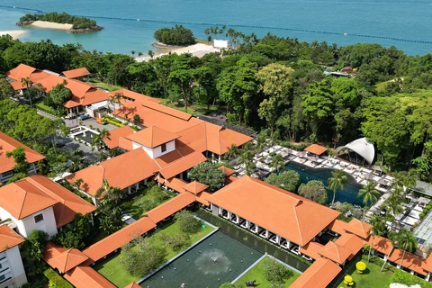 Sofitel Singapore Sentosa aerial view