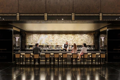 Waldorf Astoria New York Lobby Bar Credit Noe Associates Courtesy The Boundary